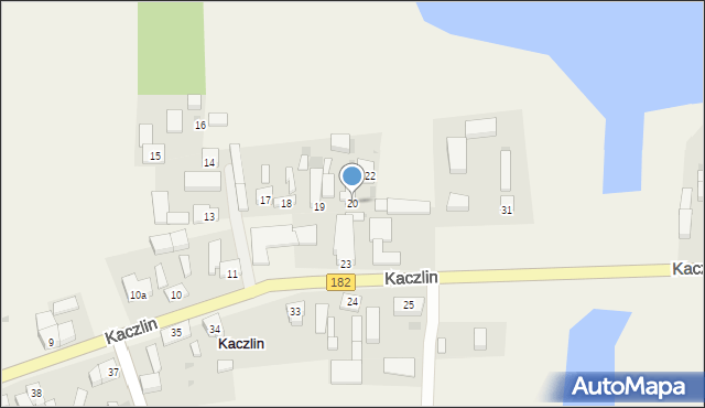 Kaczlin, Kaczlin, 20, mapa Kaczlin