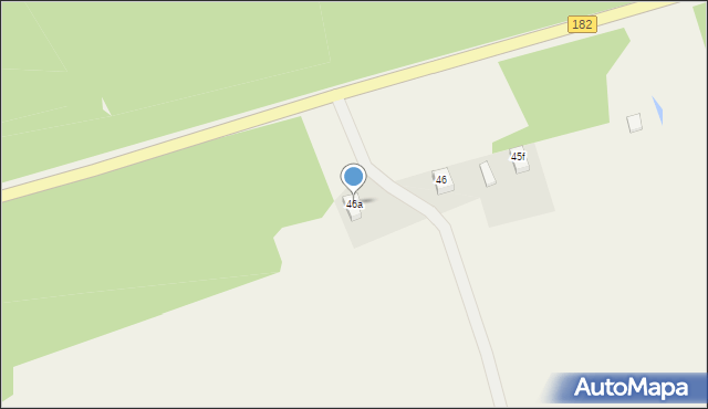 Kaczlin, Kaczlin, 46a, mapa Kaczlin