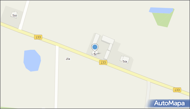 Kaczlin, Kaczlin, 54, mapa Kaczlin