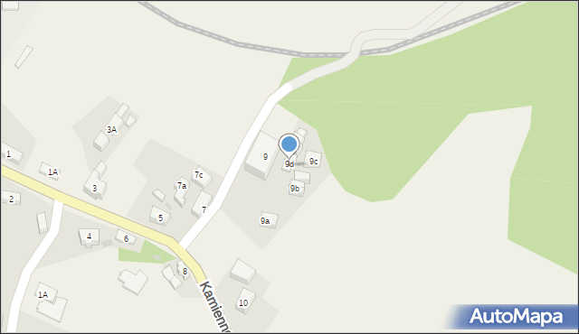 Kaczorów, Kamiennogórska, 9g, mapa Kaczorów