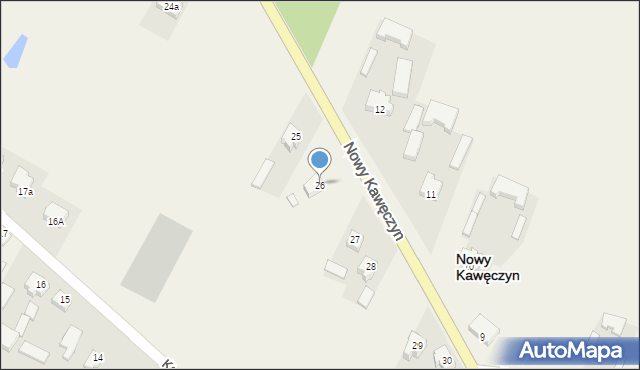 Kaczorów, Kaczorów, 26, mapa Kaczorów