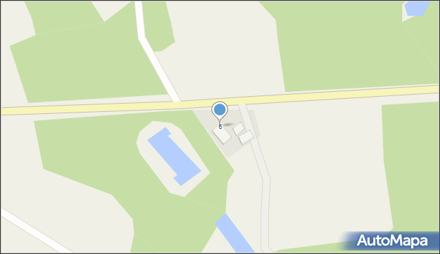 Kaczory, Kaczory, 6, mapa Kaczory