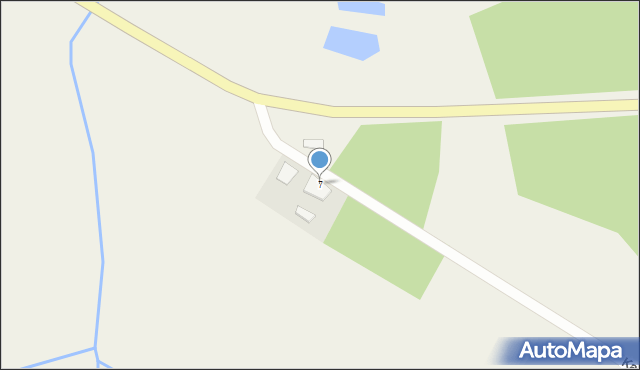 Kaczory, Kaczory, 7, mapa Kaczory