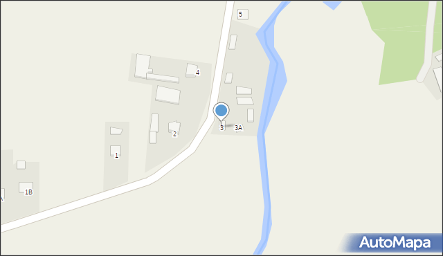 Kaczyn Stary, Kaczyn Stary, 3, mapa Kaczyn Stary