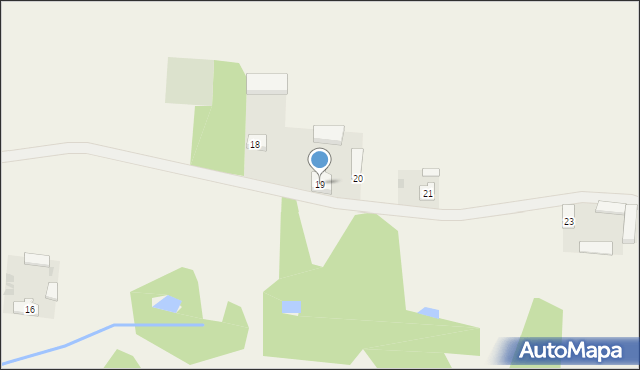Kaczyniec, Kaczyniec, 19, mapa Kaczyniec