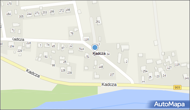 Kadcza, Kadcza, 49, mapa Kadcza