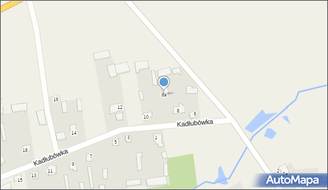 Kadłubówka, Kadłubówka, 8a, mapa Kadłubówka