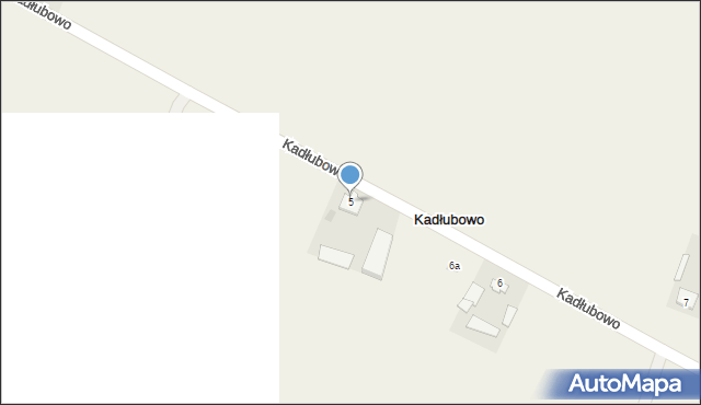 Kadłubowo, Kadłubowo, 5, mapa Kadłubowo