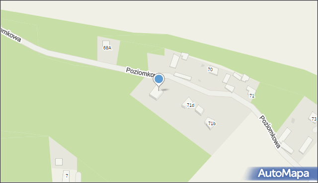 Kadzidło, Kadzidło, 70a, mapa Kadzidło