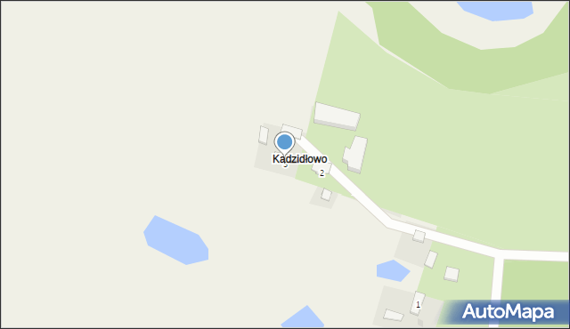 Kadzidłowo, Kadzidłowo, 3, mapa Kadzidłowo