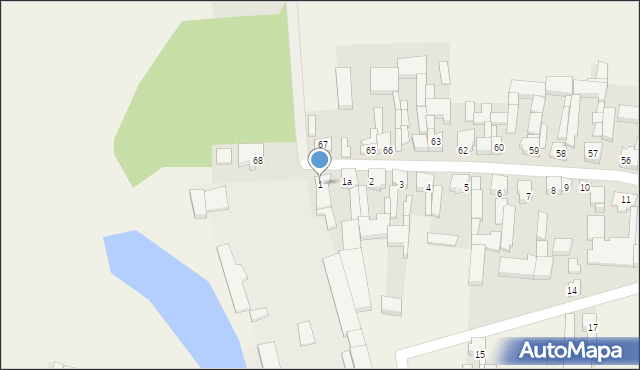 Kąkolewo, Kąkolewo, 1, mapa Kąkolewo