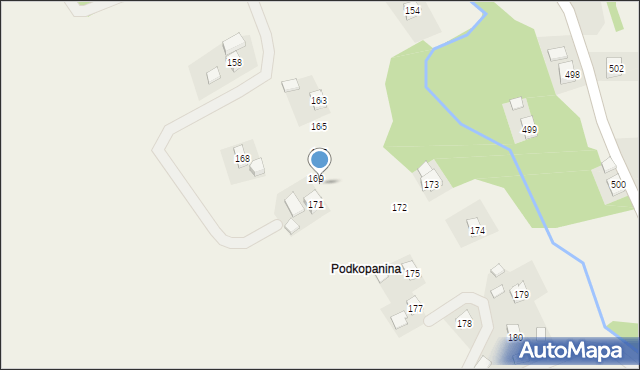 Kąkolówka, Kąkolówka, 170, mapa Kąkolówka