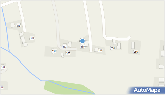 Kąkolówka, Kąkolówka, 355a, mapa Kąkolówka