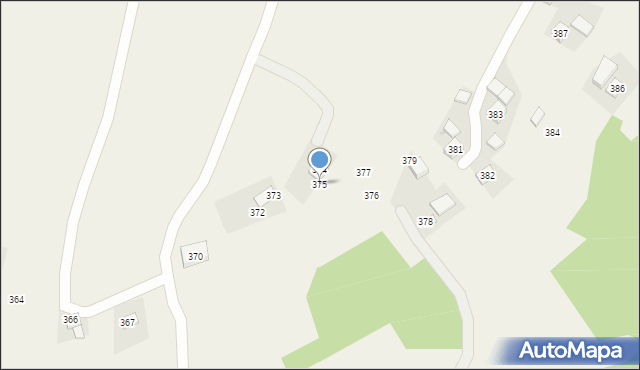 Kąkolówka, Kąkolówka, 375, mapa Kąkolówka