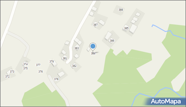 Kąkolówka, Kąkolówka, 384, mapa Kąkolówka