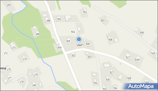 Kąkolówka, Kąkolówka, 506A, mapa Kąkolówka