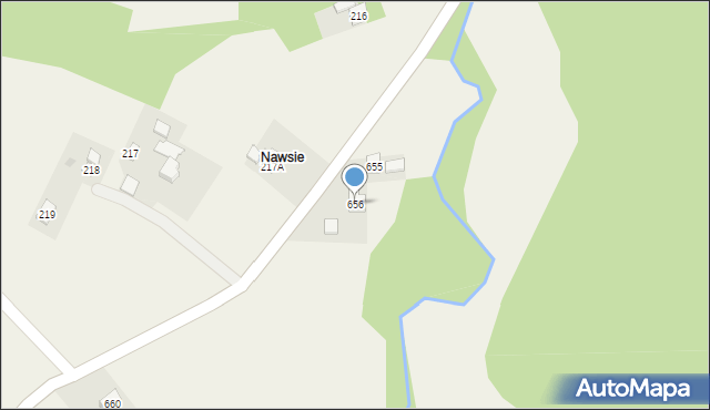 Kąkolówka, Kąkolówka, 656, mapa Kąkolówka