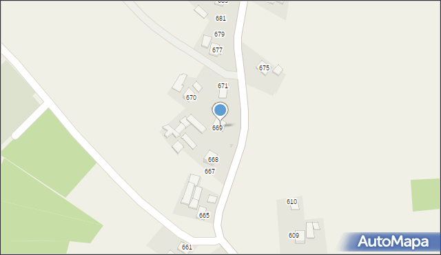 Kąkolówka, Kąkolówka, 671A, mapa Kąkolówka