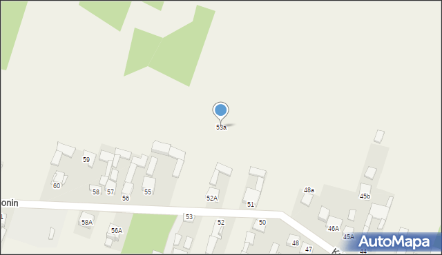 Kakonin, Kakonin, 53a, mapa Kakonin