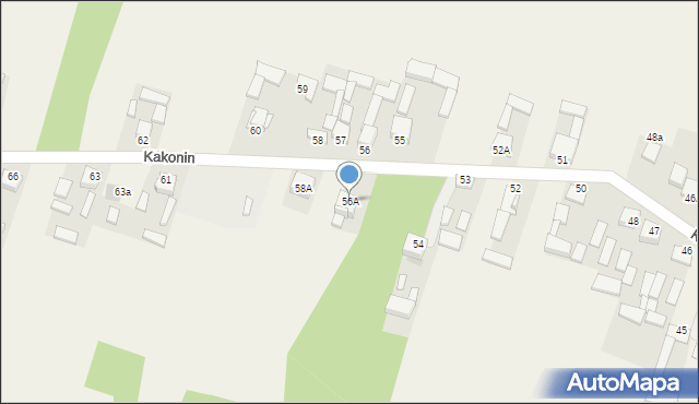 Kakonin, Kakonin, 56A, mapa Kakonin