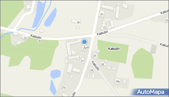 Kakulin, Kakulin, 23, mapa Kakulin