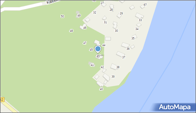 Kalbornia, Kalbornia, 43, mapa Kalbornia