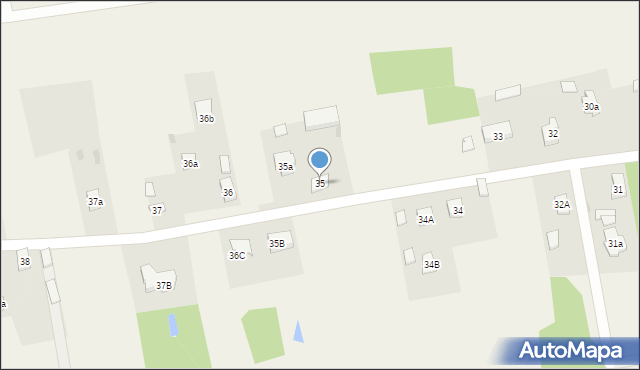 Kałduny, Kałduny, 35, mapa Kałduny