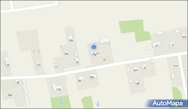 Kałduny, Kałduny, 35a, mapa Kałduny