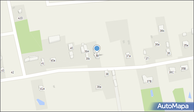Kałduny, Kałduny, 39, mapa Kałduny