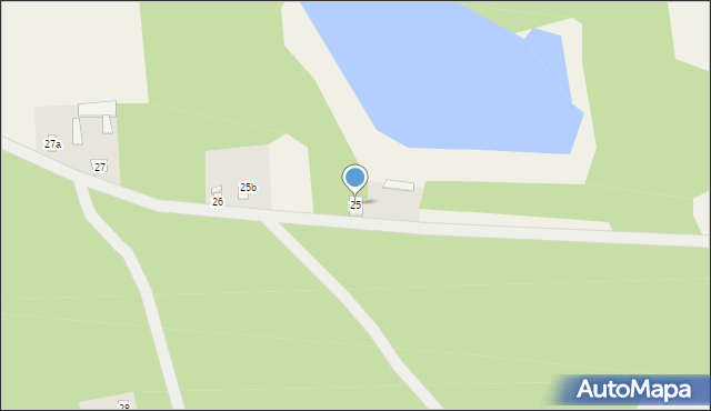 Kałęczyn, Kałęczyn, 25, mapa Kałęczyn