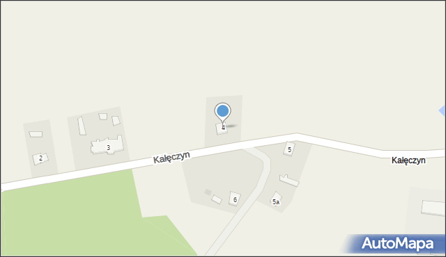 Kałęczyn, Kałęczyn, 4, mapa Kałęczyn