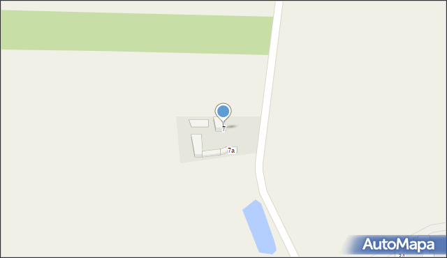 Kałek, Kałek, 7, mapa Kałek