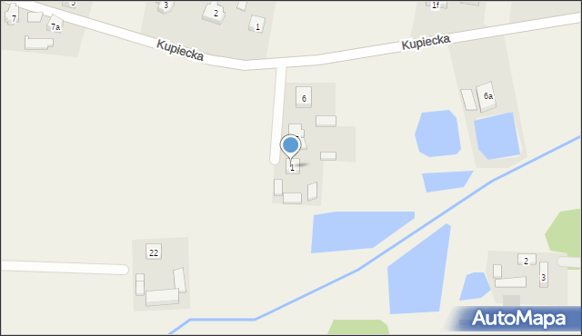 Kałek-Kolonia, Kałek-Kolonia, 1, mapa Kałek-Kolonia