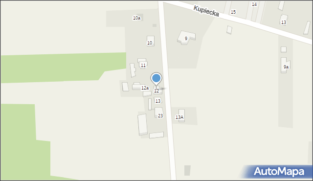 Kałek-Kolonia, Kałek-Kolonia, 12, mapa Kałek-Kolonia