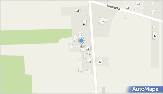 Kałek-Kolonia, Kałek-Kolonia, 12a, mapa Kałek-Kolonia