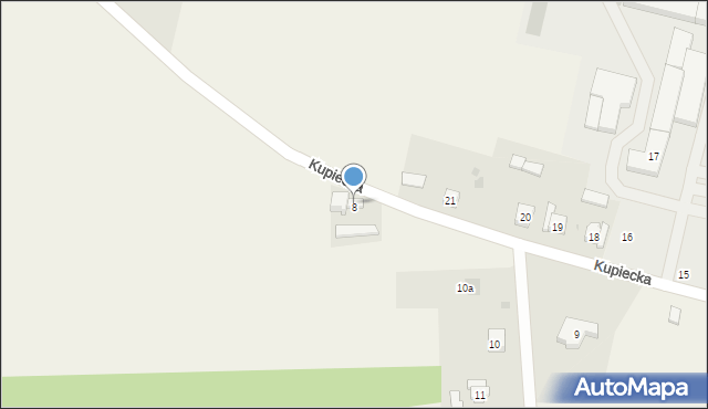 Kałek-Kolonia, Kałek-Kolonia, 8, mapa Kałek-Kolonia