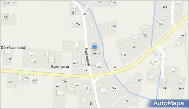 Kalembina, Kalembina, 62, mapa Kalembina