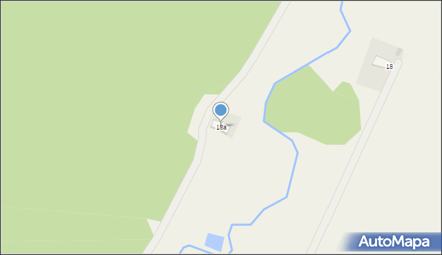 Kaleń, Kaleń, 18a, mapa Kaleń