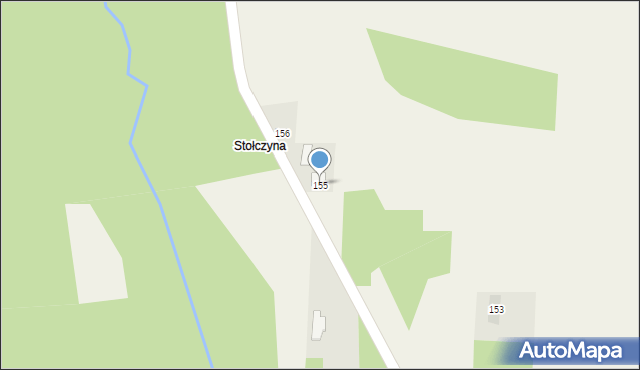 Kalenice, Kalenice, 155, mapa Kalenice