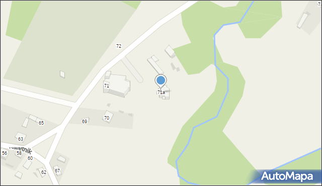 Kaletnik, Kaletnik, 71a, mapa Kaletnik
