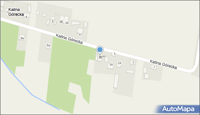 Kalina Górecka, Kalina Górecka, 3B, mapa Kalina Górecka