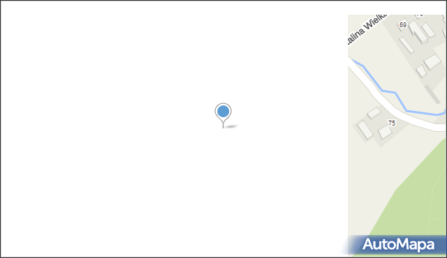 Kalina Wielka, Kalina Wielka, 50A, mapa Kalina Wielka