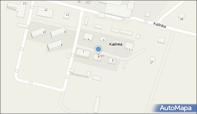 Kalinka, Kalinka, 6, mapa Kalinka