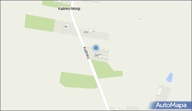 Kalinko, Kalinko, 10d, mapa Kalinko