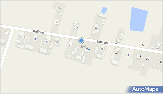 Kalinko, Kalinko, 38, mapa Kalinko