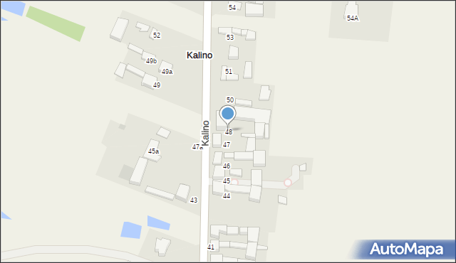 Kalino, Kalino, 48, mapa Kalino