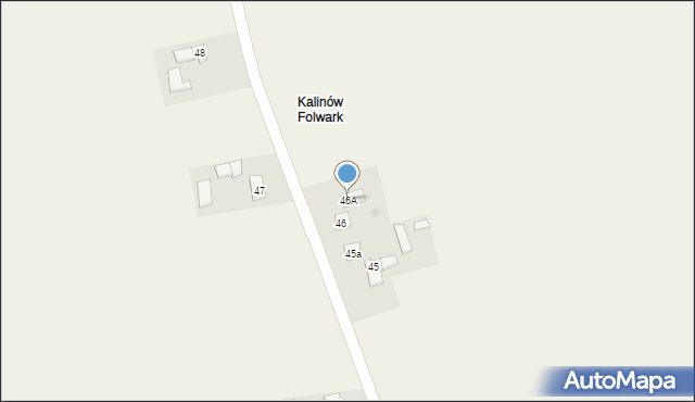 Kalinów, Kalinów, 56A, mapa Kalinów