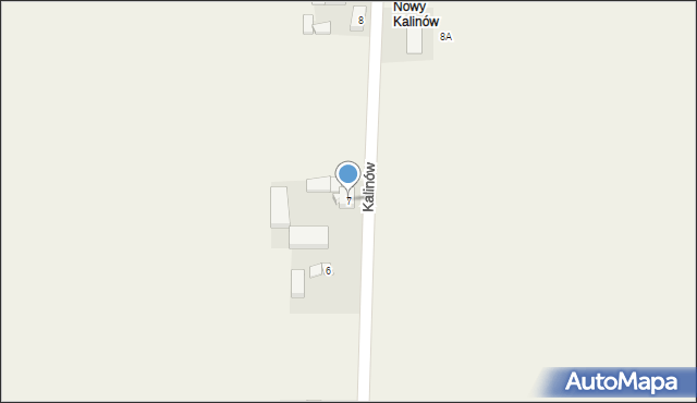 Kalinów, Kalinów, 7, mapa Kalinów
