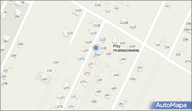 Kalinowice, Kalinowice, 137w, mapa Kalinowice