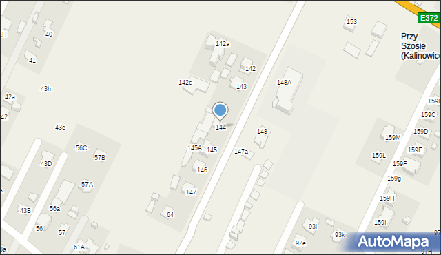 Kalinowice, Kalinowice, 144, mapa Kalinowice